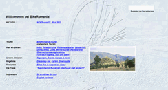 Desktop Screenshot of bikeromania.de